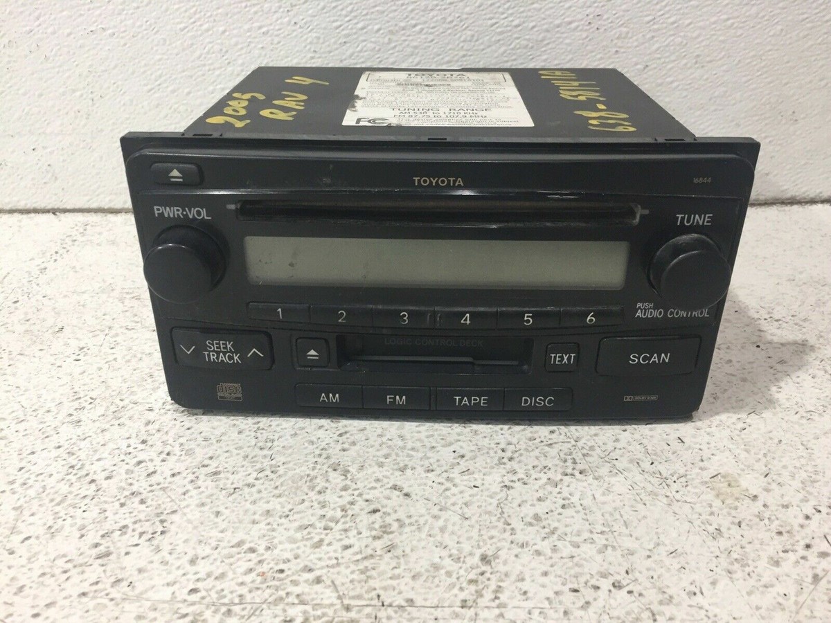 2003-2005 Toyota Celica & Rav4 Rav4 stereo radio single CD