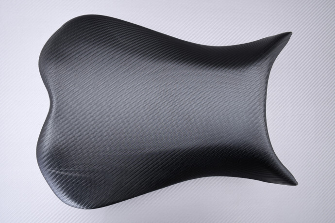 Siège conducteur pour Suzuki GSXR 750 de 2006 à 2007 en cuir synthétique noir