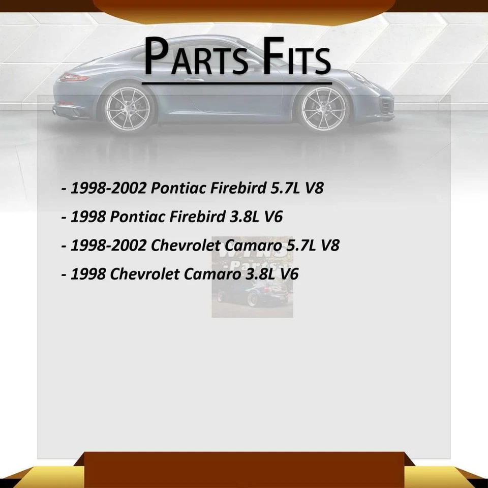 Eje trasero eje 2 piezas para Chevrolet Camaro 1998 3,8 L Foto 2 de 4