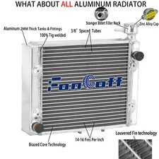 Aluminum Radiator Fits 2006-2012 Can-Am OUTLANDER 500 650 800 EFI #709200120