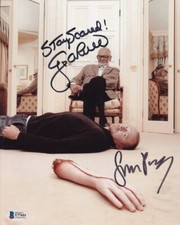 PEGG ROMERO signed Autogramm 20x25m DAWN OF THE DEAD in Person autograph COA