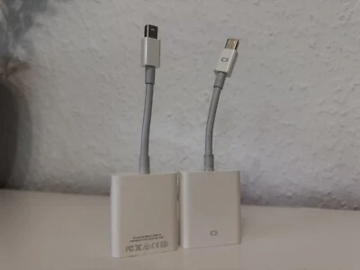 Original Apple Mini DisplayPort auf VGA Adapter Kabel für MacBook / iMac / Mac2x - Bild 1 von 4