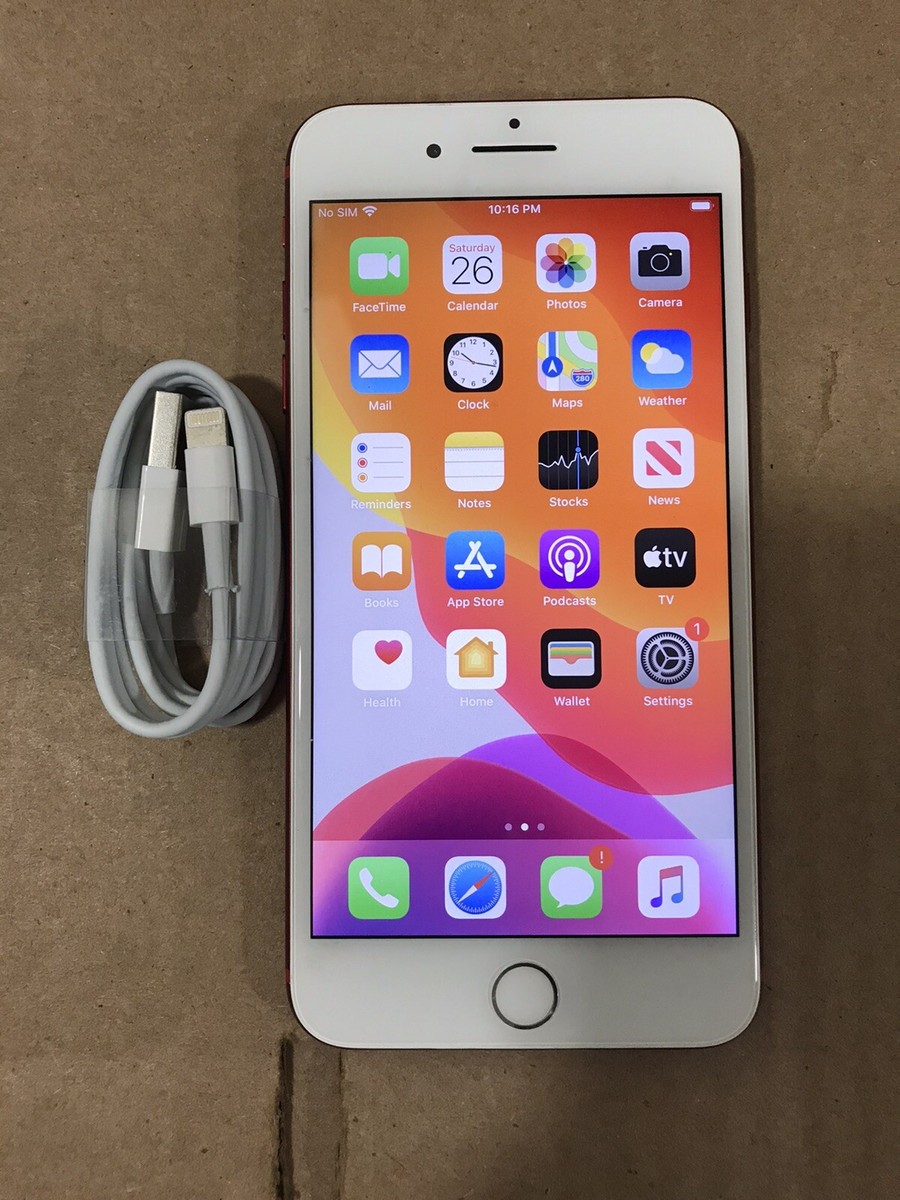 Apple iPhone 7 Plus - 128GB - Red (Unlocked) A1784 (GSM)(AT&T/T