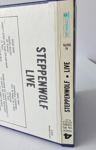 Reel To Reel Steppenwolf Live - 4 Track Stereo - 3 3/4 IPS - GETESTET - Bild 5 von 10
