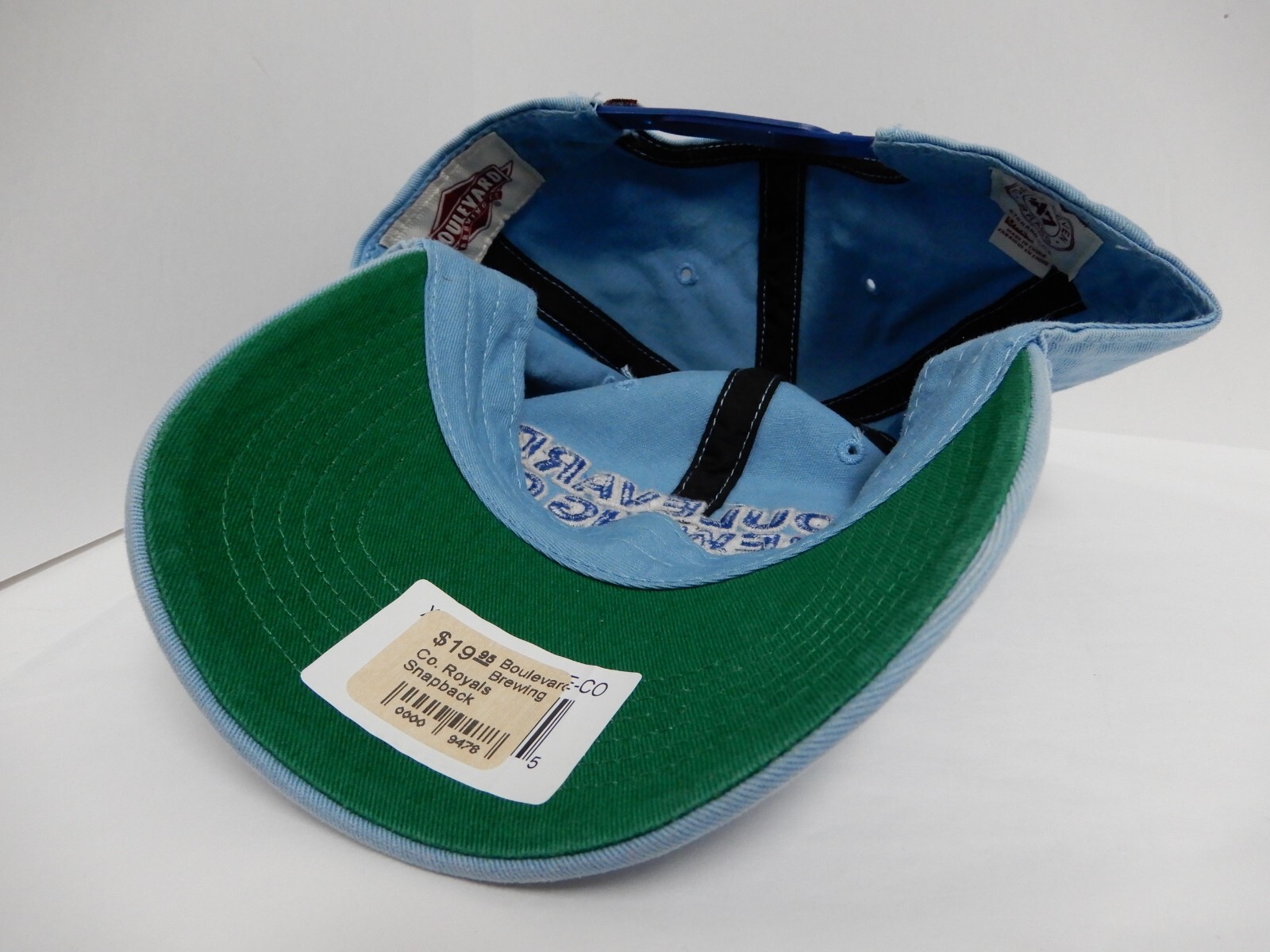 NWT BOULEVARD BREWING CO Hat Cap 6 Panel Cotton Kansas City Royal Baby