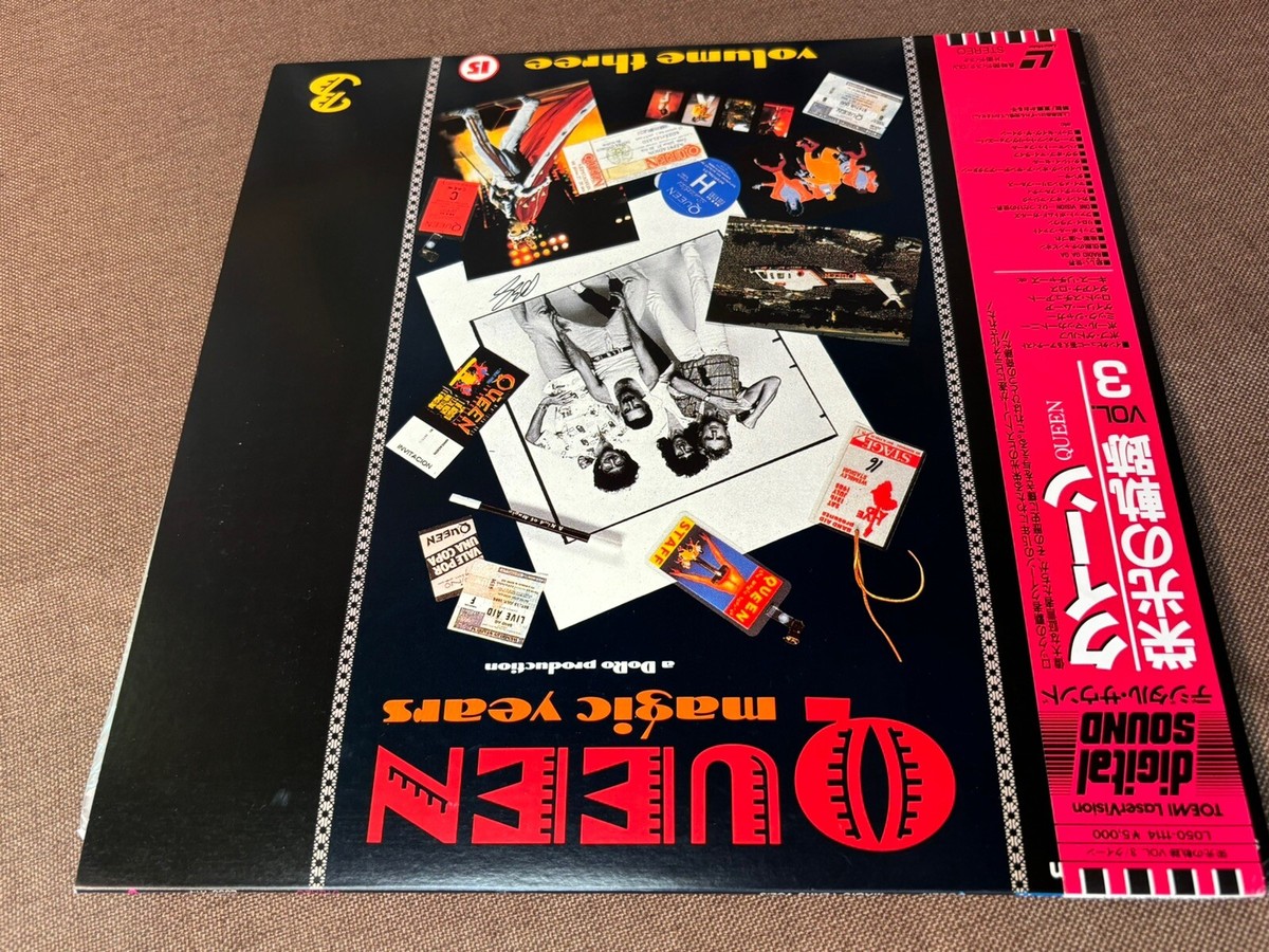 LASERDISC Queen Magic Years Volume Three TOLW3274 PICTURE MUSIC Japan 未開封 /00600 QUEEN MAGIC YEARS VOLUME 3 JAPAN LASERDISC LD RARE JAPANESE