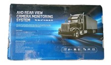 720P AHD 7"" Wired Rear View Reverse Backup Camera System with Audio,Parking...