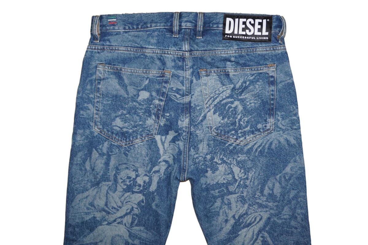 DIESEL D-VIDER-SP4 0079D JEANS CARROT W31 L30 100% AUTHENTIC