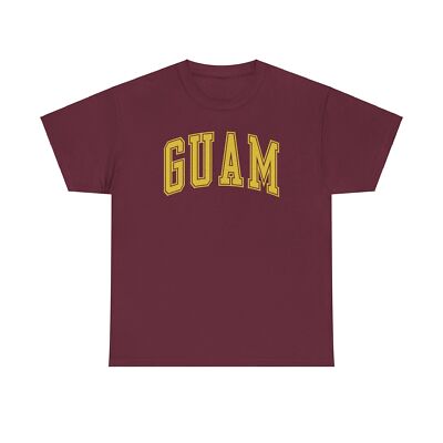 Guam Shirt Gifts Tshirt Tee Crew Neck Short Sleeve