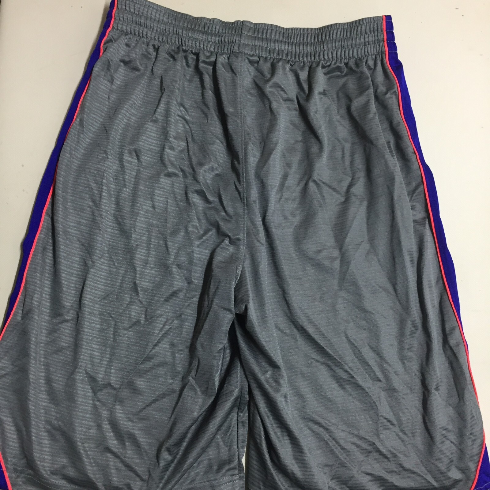 Nike Men's Basketball Shorts Gray Blue Pink Size M Gem