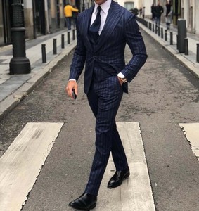 blue pant coat matching shirt