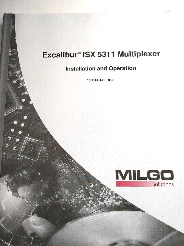 Multiplexador Timeplex Milgo 1531C1001121B Excalibur ISX5311 - Imagem 2 de 4