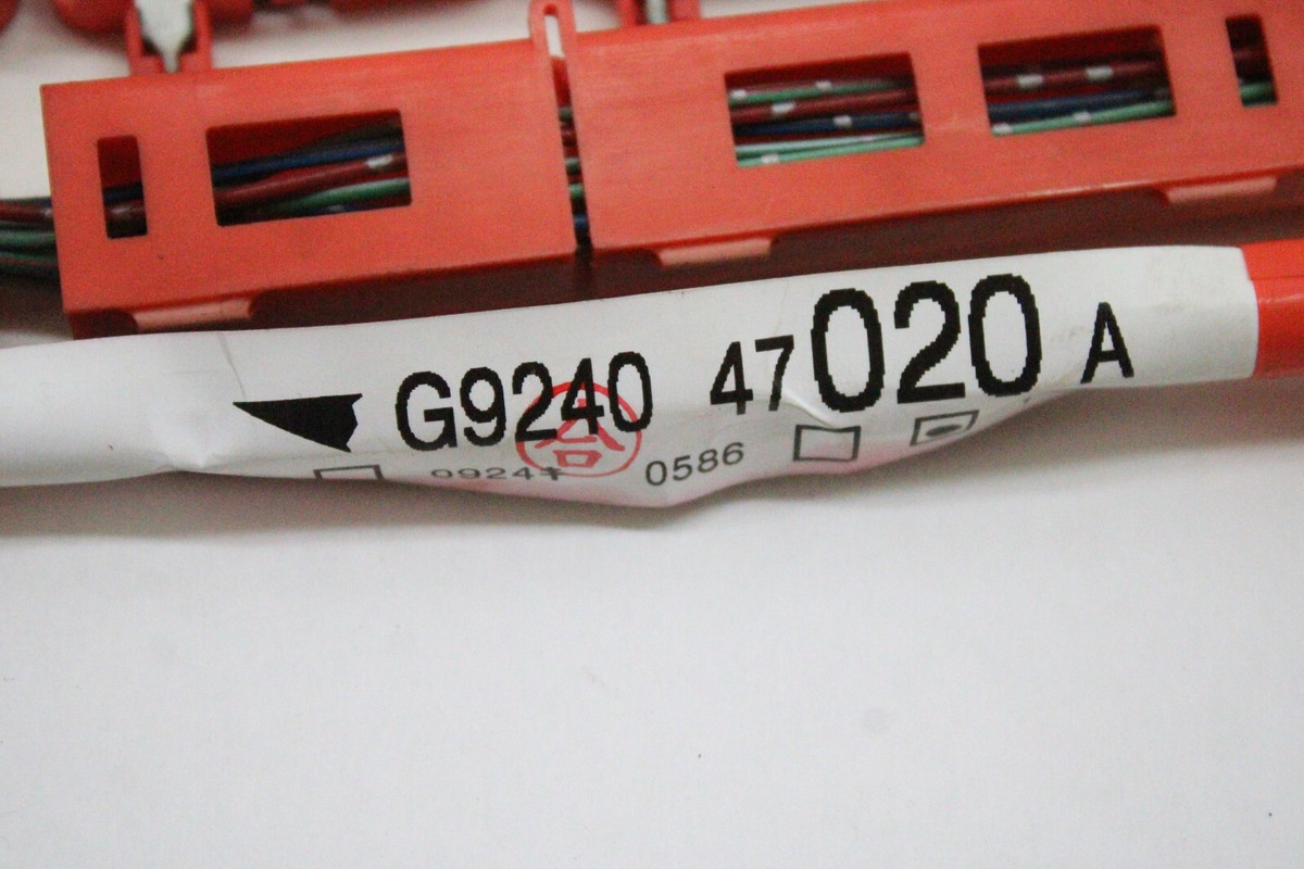 2008 TOYOTA PRIUS HYBRID BATTERY WIRE HARNESS G9240 47020