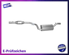 Mittelschalldämpfer für Mazda 3 I BK 2.0 110KW Fließheck Stufenheck Auspuff