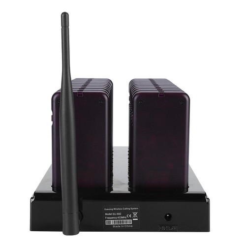Wireless Restaurant 999CH Queuing Calling System:1*Transmitter+20*Coaster Pager - Photo 10/24