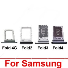 2pcs SIM Card Tray Slot Holder Adapter Socket For Samsung Galaxy Z Fold 2 3 4