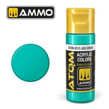 Atom 20ml Acrylic Paint Ammo By Mig Choice Of 180 Colours - Paint Brush Airbrush