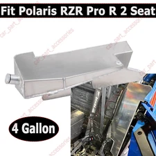 4 Gallon Auxiliary Fuel Tank For Polaris RZR Pro R 2 Seat High Quality