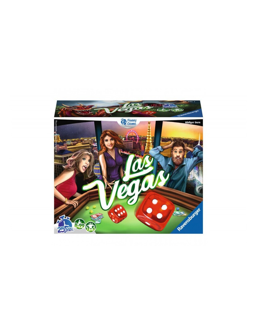 Las Vegas Edition 2018 Ravensburger iello jeu de société de dés et stratégie 267453