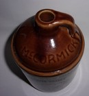 McCormick Platte Valley Straight Corn Whiskey Crock Jug Weston MO — photo 2