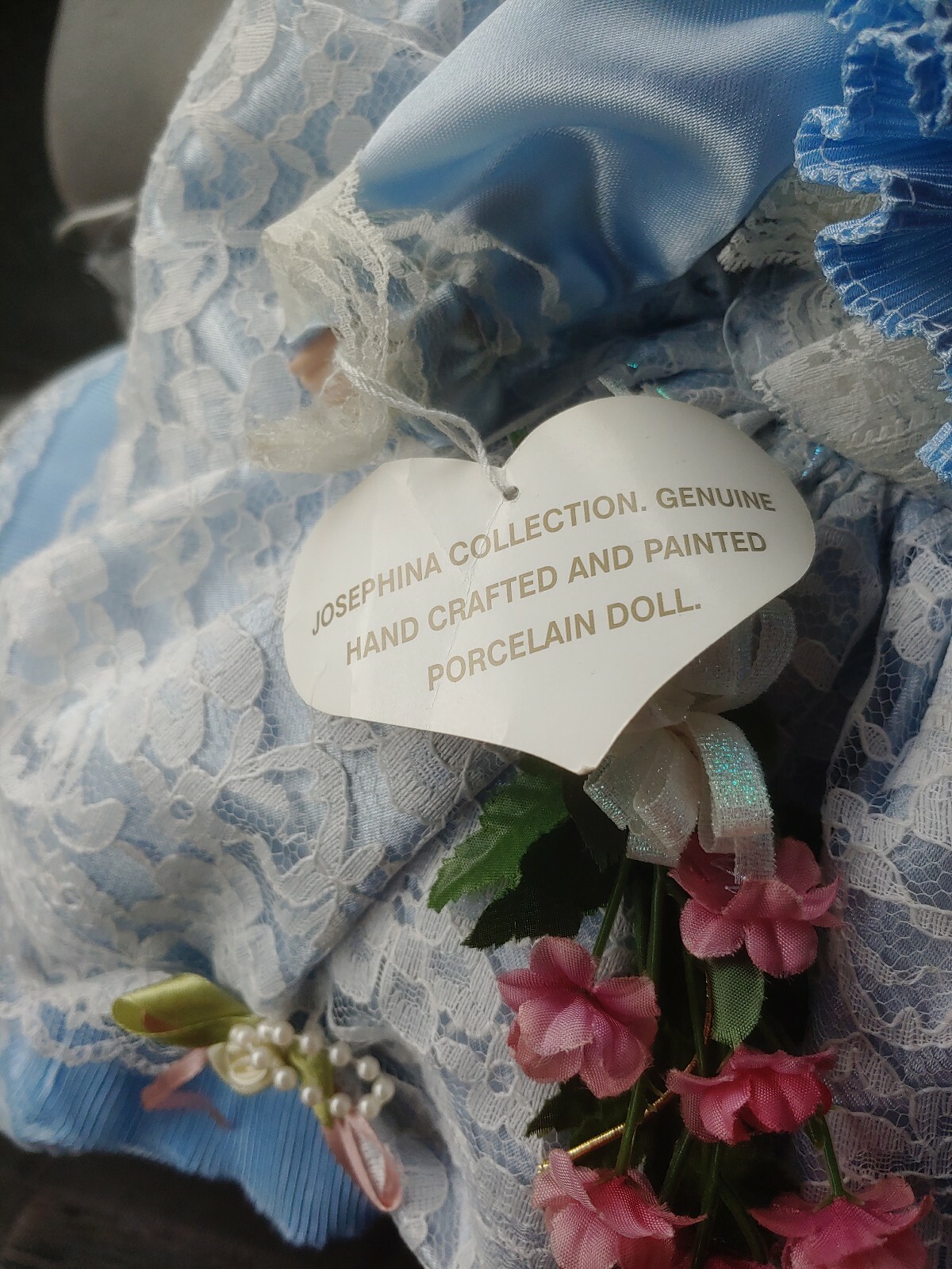 Josephina collection porcelain doll Plays Music And Moves Head eBay