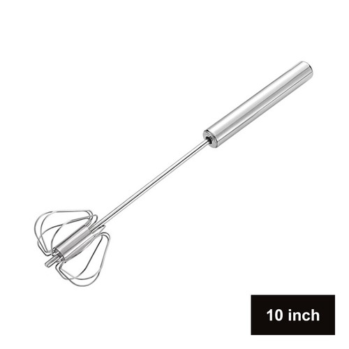 Semi-Automatic Egg Whisk Hand Push Egg Beater Stainless Steel Blender Mixer Tool - Picture 13 of 15