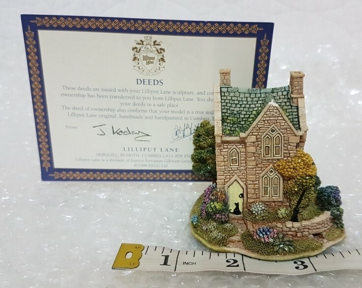 リリパットレーン488☆Habble Babble Lilliput Lane HUBBLE BUBBLE 1997 Vintage Collectible *I combine