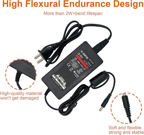 Power Supply & AV Cable for PS2 Slim – AC Adapter & RCA Cord Replacement - Afbeelding 6 van 7
