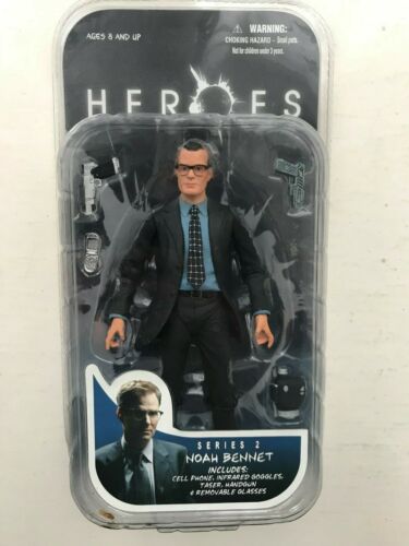 NUEVO EN CAJA MEZCO HEROES SERIE DE TELEVISIÓN 2 FIGURAS DE ACCIÓN NOAH BENNET - Imagen 1 de 3