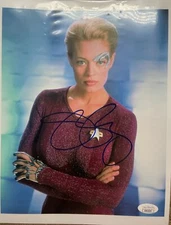 Jeri Ryan Signed 8x10 Color Star Trek Photo with JSA COA (AN41025)