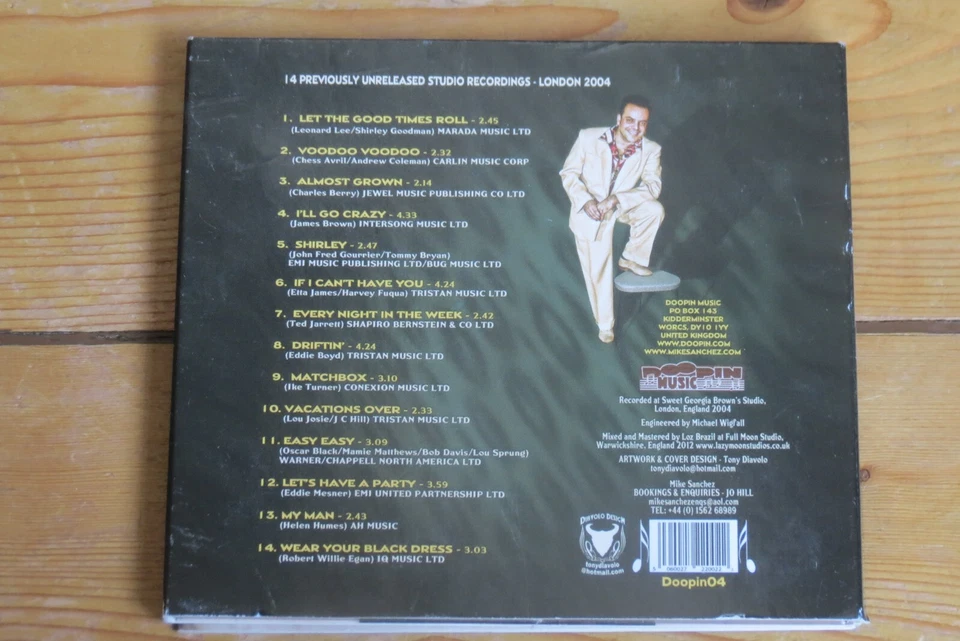 SIGNED CD - Mike SANCHEZ ft. Imelda May - Almost Grown (2012) - Image 2 of 4