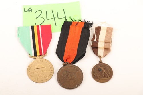 Lot of 3 Italian WW1 Medals / lg344