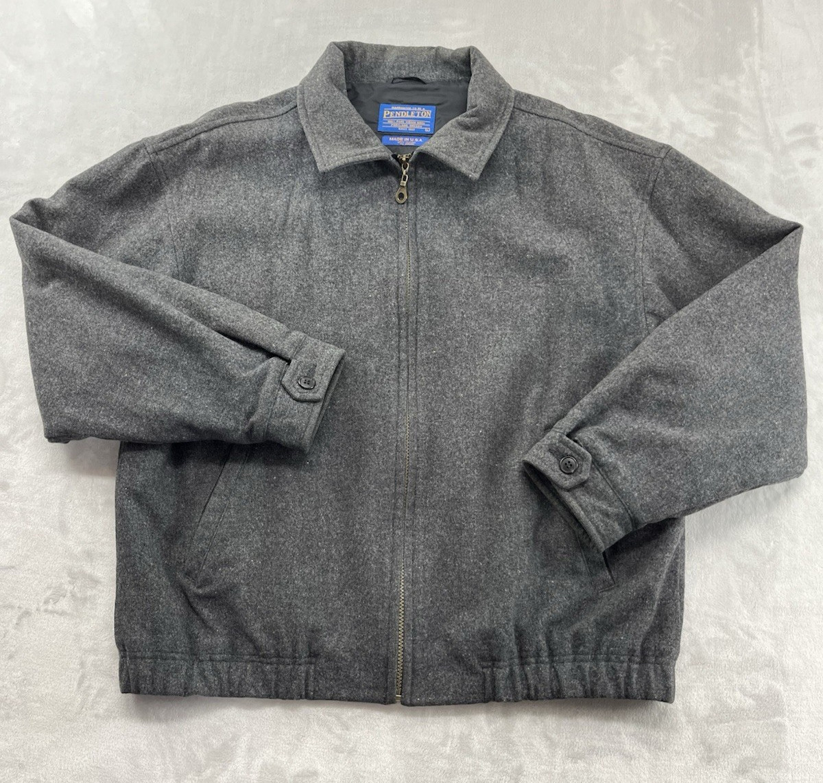 Pendleton Jacket Men Large Gray Lined Thisulated … - image 20