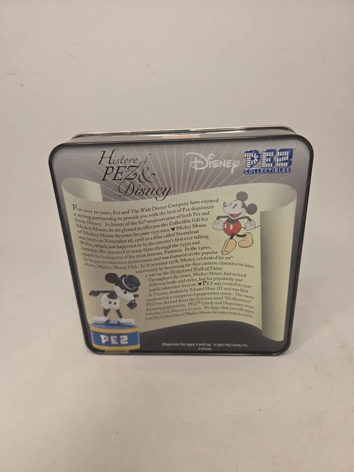 PEZ Collectibles Walt Disney Mickey Mouse Celebrate 80 Years Limited Edition Set - Image 2 of 2