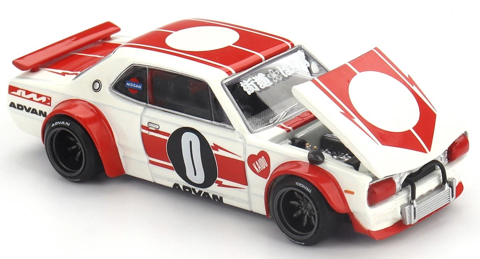 Mini GT 1/64 NISSAN SKYLINE GT-R (KPGC10) KAIDO WORKS V2 1969 - KHMG211 - Image 3 of 4