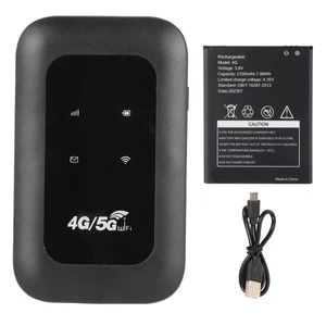 4G WiFi Routeur Micro SIM Fente de la carte 150Mbps 8 Capacité des utilisateurs 2100mAh Mobile WiFi☚