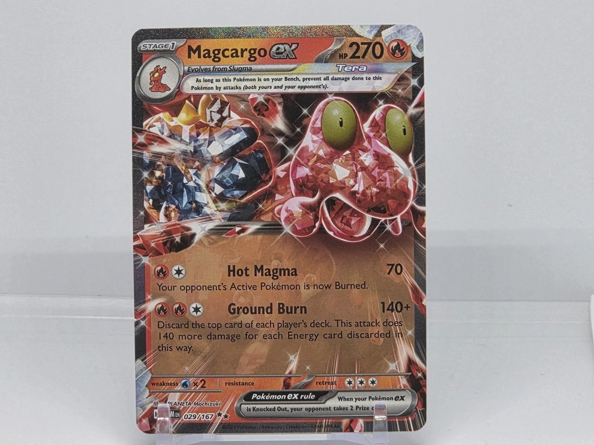Magcargo ex 29/167 Twilight Masquerade Pokemon NM | eBay