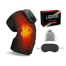 Knee Massager with Heat, Heating Knee Brace Wrap with Vibration for Knee Reli...