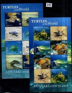 SG AITUTAKI 2020 MNH TURTLES