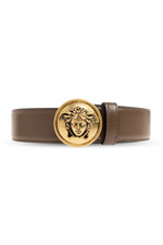 VERSACE Brown Leather Belt New & Authentic