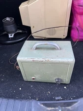 Magnasync Moviola Vaccum Tube Amplifier For Model URS Turns On