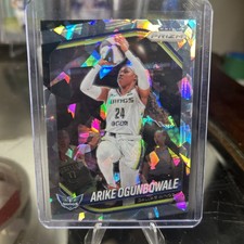 2025 Panini Prizm WNBA-Arike Ogunbowale #73 Cracked Ice Prizm-Dallas Wings