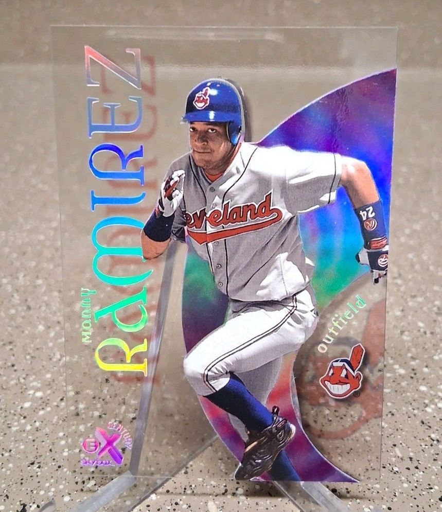 Manny Ramirez 1999 EX Century #90 Cleveland Indians Acetate 