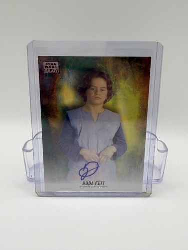 Topps Star Wars Auto Daniel Logan as Boba Fett # GA-DL