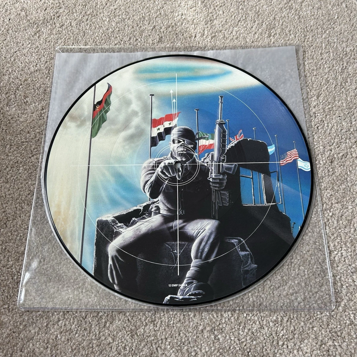 Iron Maiden Picture Disc 45 RPM Speed Vinyl Records Just Listed 2026
