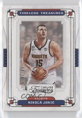2022-23 Panini Chronicles Timeless Treasures 64/249 Nikola Jokic #369 00am