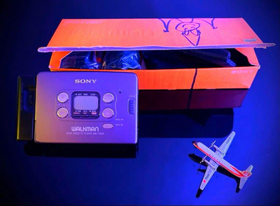 SONY WM-FX822 Cassette Walkman Portable Player Tested Japan W/Box