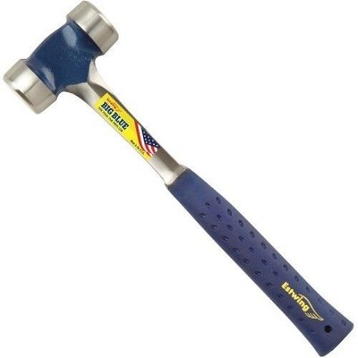 Estwing E3-40L 40 oz. Solid Steel Lineman's Hammer with Blue Nylon