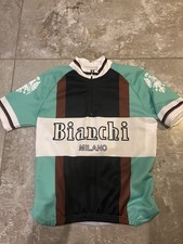 Bianchi Milano Short Sleeve Cycling Jersey Adult Medium