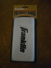 Unopened FRANKLIN Pro Wristbands WHITE 3125 NOS